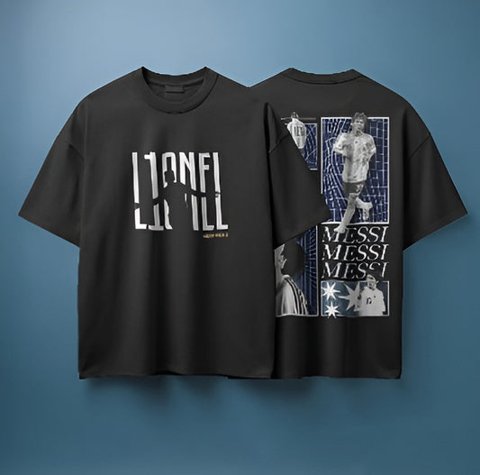 Lionel Messi Drop Shoulder T-shirt