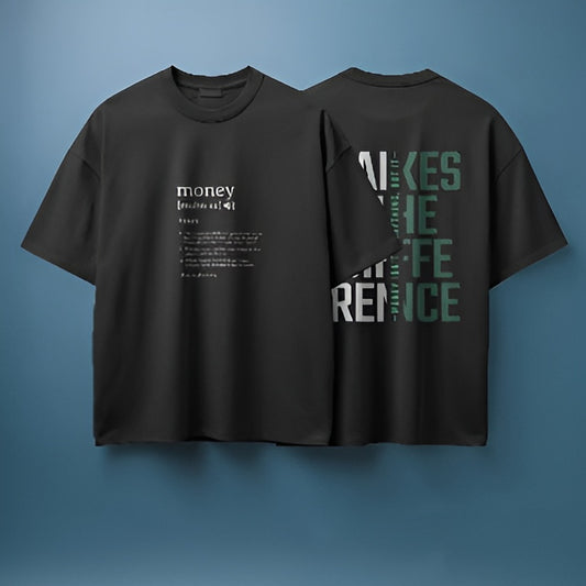 Money Drop Shoulder T-Shirt