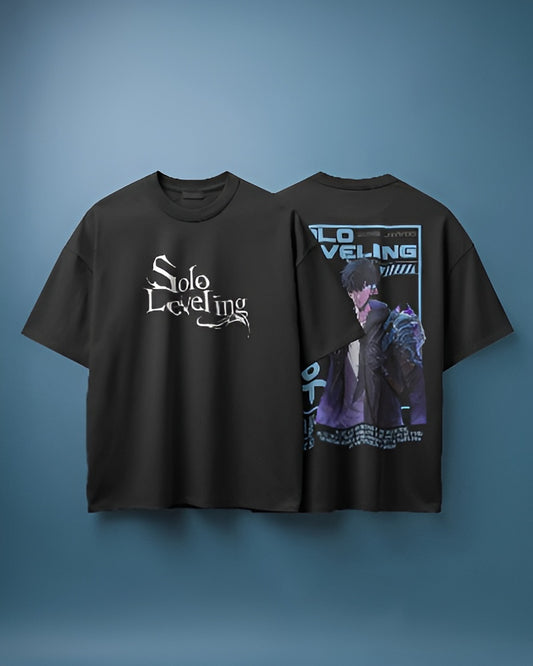 Solo Leveling Drop Shoulder T-Shirt