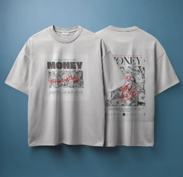 Money Drop Shoulder T-Shirt